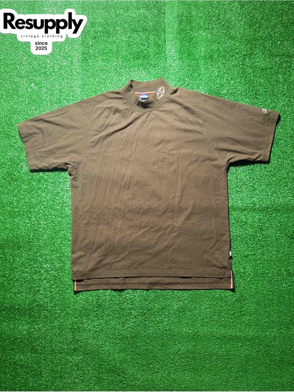 NFL Reebok Vintage Cleveland Browns Mock Neck XL